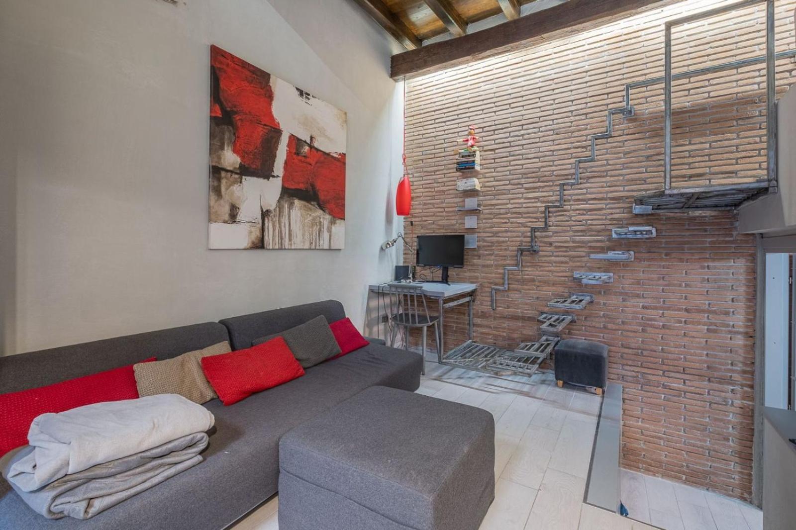 Spagna Square 200Mt - Loft 4Px - Center Rome - Private Access - Piazza Del Popolo Buitenkant foto