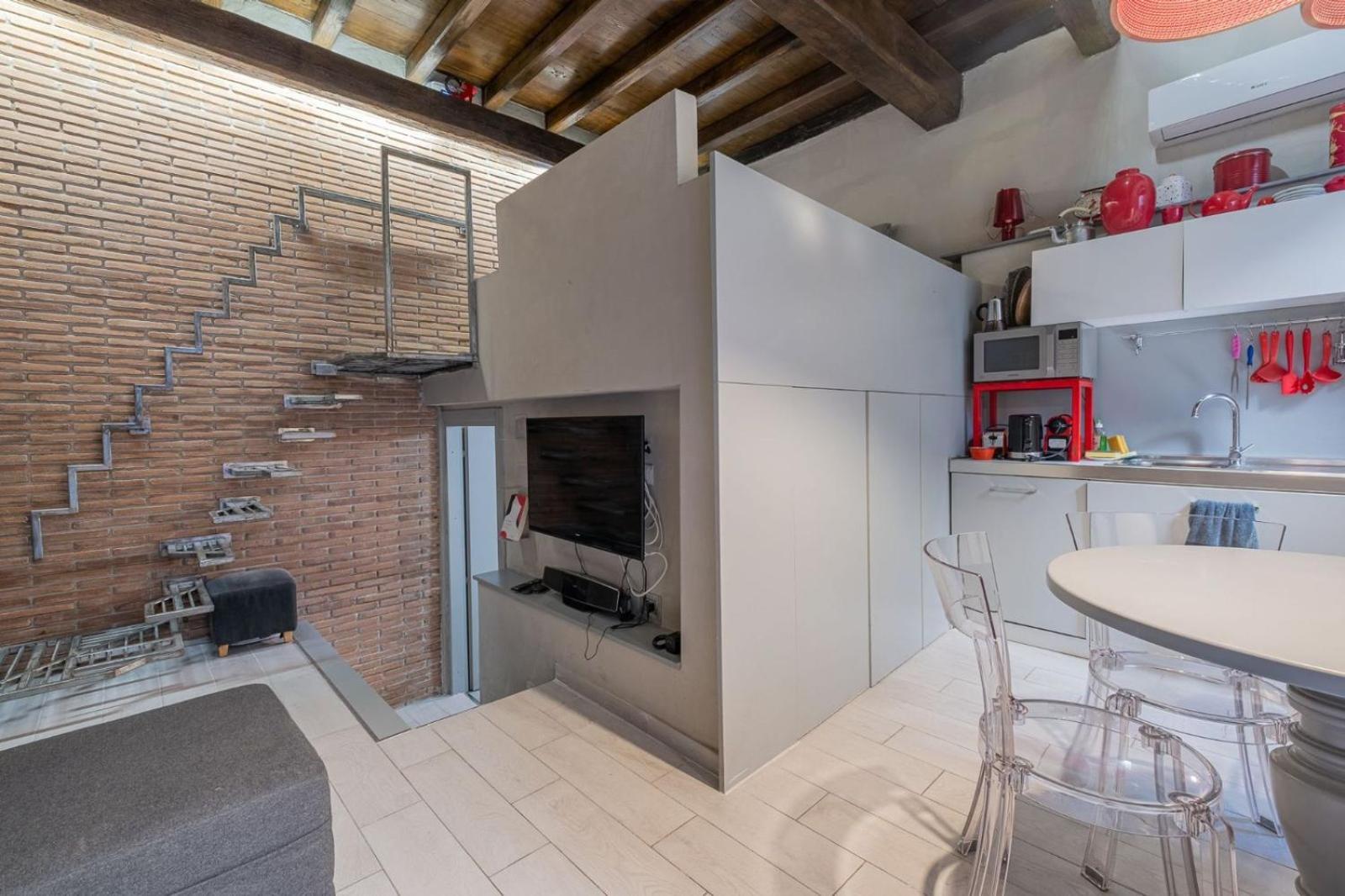 Spagna Square 200Mt - Loft 4Px - Center Rome - Private Access - Piazza Del Popolo Buitenkant foto